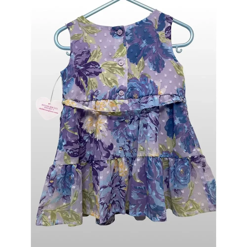 Purple Sundress Sleeveless Toddler NEW The Childrens Place SZ 12-18 month